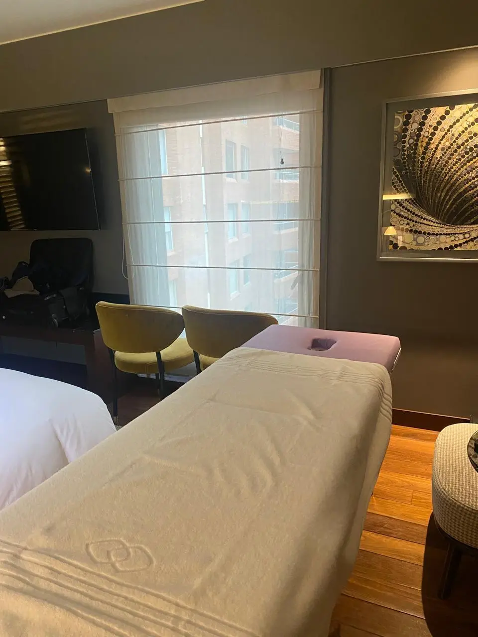 Masaje relajante a domicilio en hotel Bogotá - Ambiente profesional y cómodo
